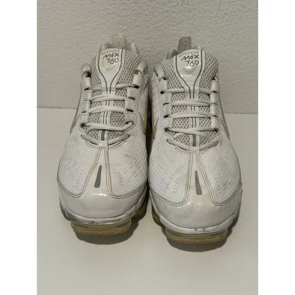 Nike Mens Air VaporMax 360 Sz 12 Triple White Reflect Silver CK9671-100 2020 - Picture 3 of 14